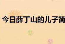 今日薛丁山的儿子简介（薛丁山的儿子是谁）