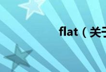 flat（关于flat的介绍）