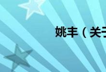姚丰（关于姚丰的介绍）