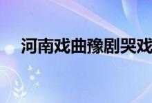 河南戏曲豫剧哭戏大全（河南戏曲豫剧）