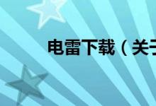 电雷下载（关于电雷下载的介绍）