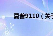 夏普9110（关于夏普9110的介绍）