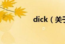 dick（关于dick的介绍）