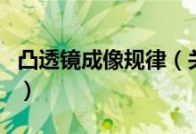 凸透镜成像规律（关于凸透镜成像规律的介绍）