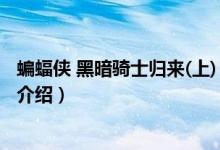 蝙蝠侠 黑暗骑士归来(上)（关于蝙蝠侠 黑暗骑士归来(上)的介绍）