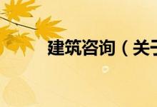 建筑咨询（关于建筑咨询的介绍）