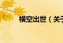 横空出世（关于横空出世的介绍）