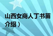 山西女商人丁书苗（关于山西女商人丁书苗的介绍）