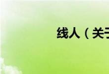 线人（关于线人的介绍）