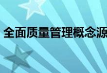 全面质量管理概念源于(全面质量管理概念)