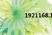 1921168.1.1（192 1 1）