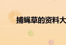 捕蝇草的资料大全（捕蝇草的资料）