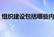 组织建设包括哪些内容（组织建设包括哪些）