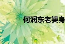 何润东老婆身高（何润东老婆）