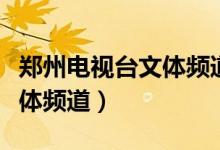 郑州电视台文体频道直播高清（郑州电视台文体频道）