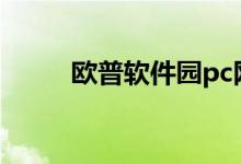欧普软件园pc网站（欧普软件园）
