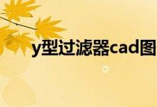 y型过滤器cad图例（y型过滤器图例）