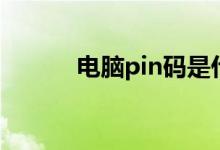 电脑pin码是什么（电脑pin码）
