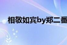 相敬如宾by郑二番外（相敬如宾by郑二）