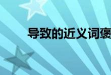 导致的近义词褒义（导致的近义词）