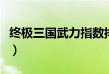 终极三国武力指数排行榜（终极三国武力指数）