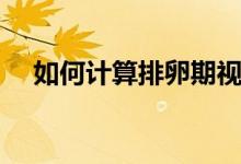 如何计算排卵期视频（如何计算排卵期）