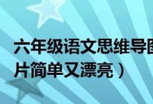 六年级语文思维导图（六年级英语思维导图图片简单又漂亮）