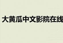 大黄瓜中文影院在线观看(大黄瓜中文影院)