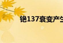 铯137衰变产生被137（铯 137）
