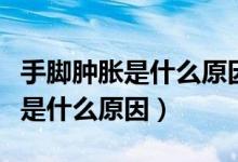 手脚肿胀是什么原因引起的老年人(手脚肿胀是什么原因)