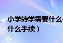 小学转学需要什么手续2021（小学转学需要什么手续）