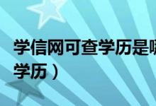 学信网可查学历是哪一年开始的（学信网可查学历）