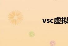 vsc虚拟声卡（vsc）