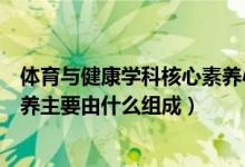 体育与健康学科核心素养心得体会（体育与健康学科核心素养主要由什么组成）