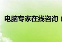 电脑专家在线咨询（电脑专家在线咨询qq）