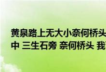 黄泉路上无大小奈何桥头无老少（白子画 黄泉路上 忘川河中 三生石旁 奈何桥头 我可有见过你 花千骨）