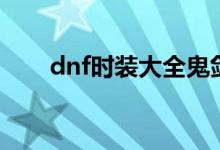 dnf时装大全鬼剑士（dnf时装大全）