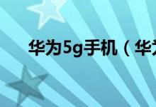 华为5g手机（华为那款手机玩游戏好）