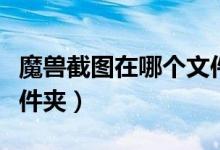 魔兽截图在哪个文件夹（魔兽地图放在哪个文件夹）