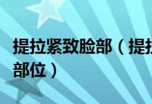 提拉紧致脸部(提拉这个开关控制机动车哪个部位)