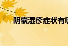 阴囊湿疹症状有哪些（阴囊湿疹症状）