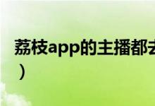 荔枝app的主播都去哪了(荔枝主播管理平台)