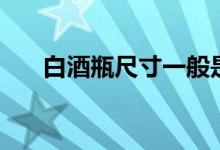 白酒瓶尺寸一般是多少（白酒瓶尺寸）