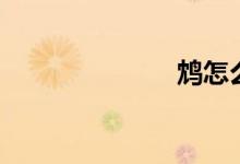 鸩怎么读（鸩）