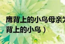 鹰背上的小鸟母亲为什么给我讲这个故事（鹰背上的小鸟）