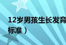 12岁男孩生长发育特征（12岁男孩生殖发育标准）