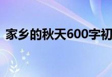 家乡的秋天600字初中（家乡的秋天600字）