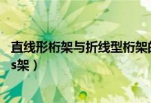 直线形桁架与折线型桁架的区别（桁架和太空架的区别 truss架）