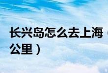 长兴岛怎么去上海（长兴岛距上海市中心多少公里）