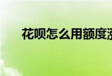 花呗怎么用额度涨得快（花呗怎么用）
